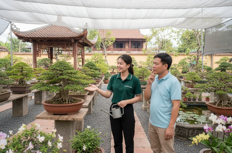 Trải nghiệm thực tế của khách hàng với sản phẩm bonsai Tinh Mộc